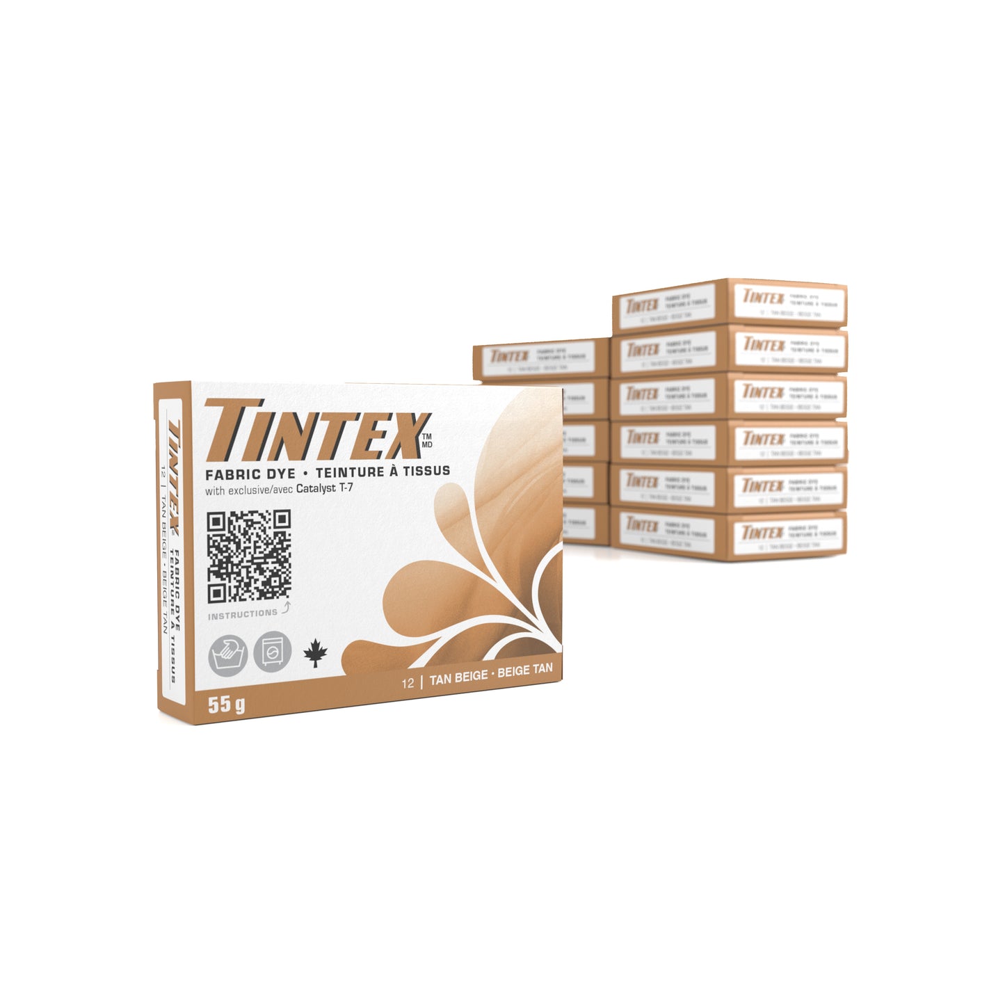 Paquet de 12 beige tan #12